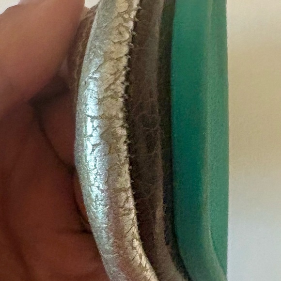 Tieks Silver Screen Ballet Flats Size 8 Excellent Condition - Picture 4 of 9